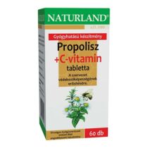 Naturland Propolisz+ C-vitamin szopogatós tabletta 60 db