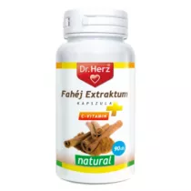Dr. Herz Fahéj extraktum+ C-vitamin kapszula 90 db
