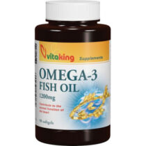 Vitaking Omega-3 1200 mg halolaj gélkapszula 90 db