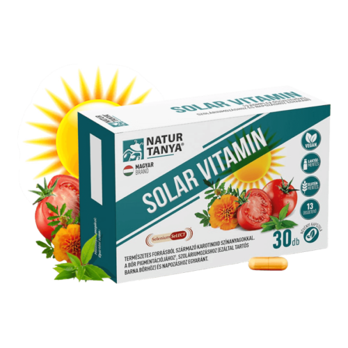 NaturTanya Solar vitamin napozóvitamin 30 kapszula
