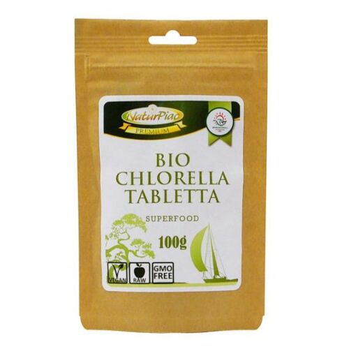 Naturpiac Chlorella tabletta Bio 500mg 100g