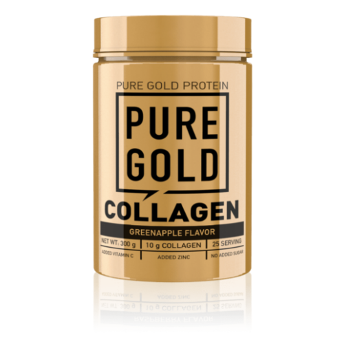 Pure Gold Collagen marha 300g (Zöld alma)