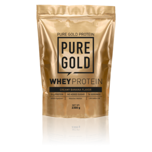 Pure Gold Whey Protein 2300 g (Banán krém)