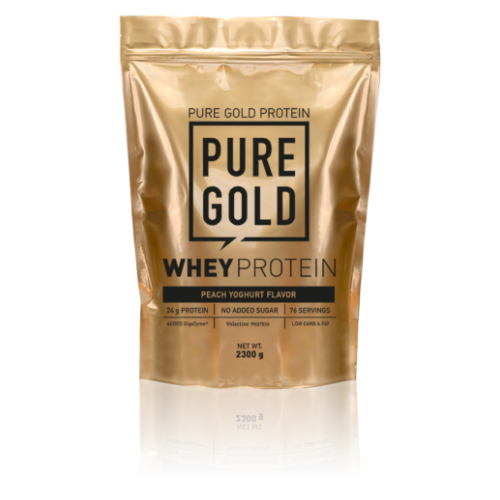 Pure Gold Whey Protein 2300 g (Őszibarck-joghurt)
